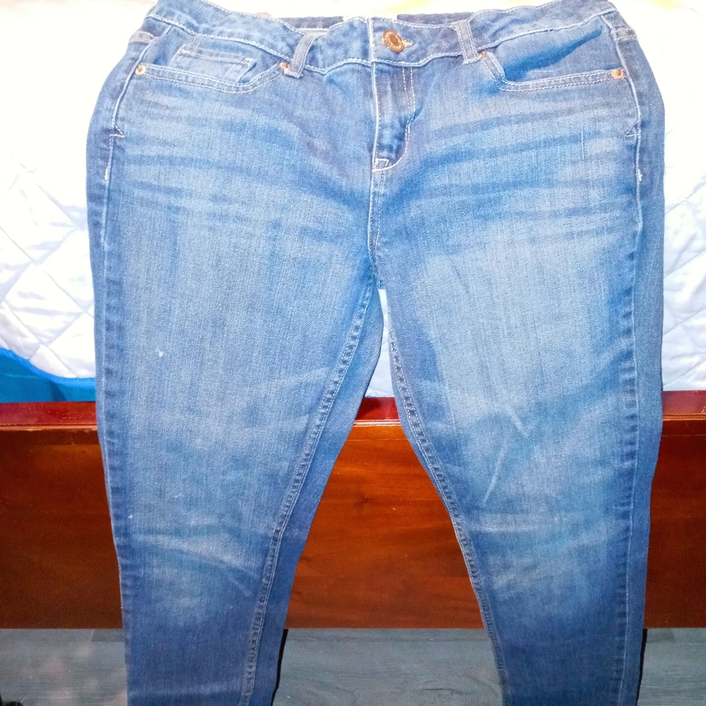 Aeropostale Bayla Skinny 9/10 Long Jeans